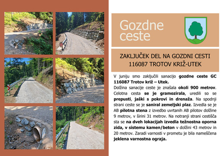 GC 116087 Trotov križ - Utek